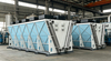 Straight Plate Dry Cooler Double-row Fans System for Industrial Use 